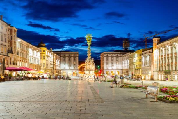 Penthouse N74 Linz 120 Qm Kids Welcome! Exteriör bild